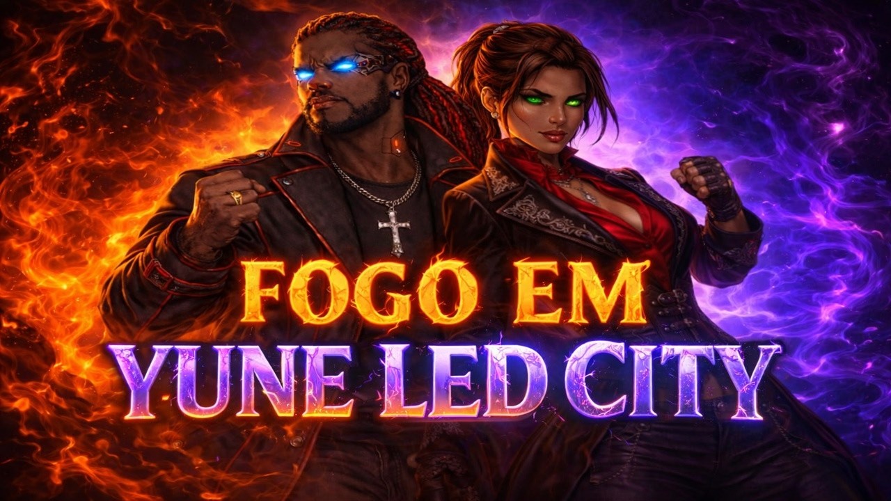 Oliver e Lana (Energy RPG) - FOGO EM YUNE LED CITY | Crônicas sonoras