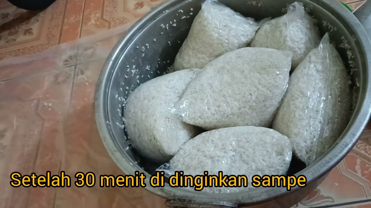 Pembuatan Trichoderma media beras jumlah banyak