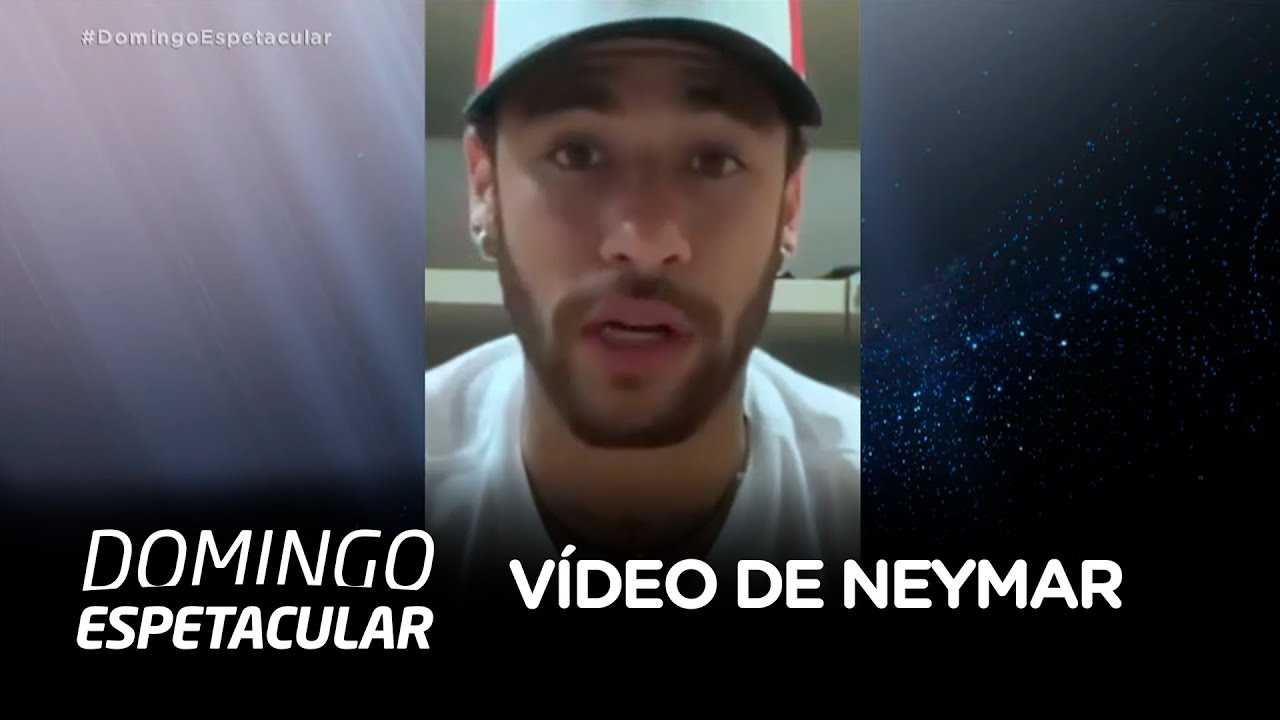 Neymar grava vídeo para rebater denúncias contra estupro