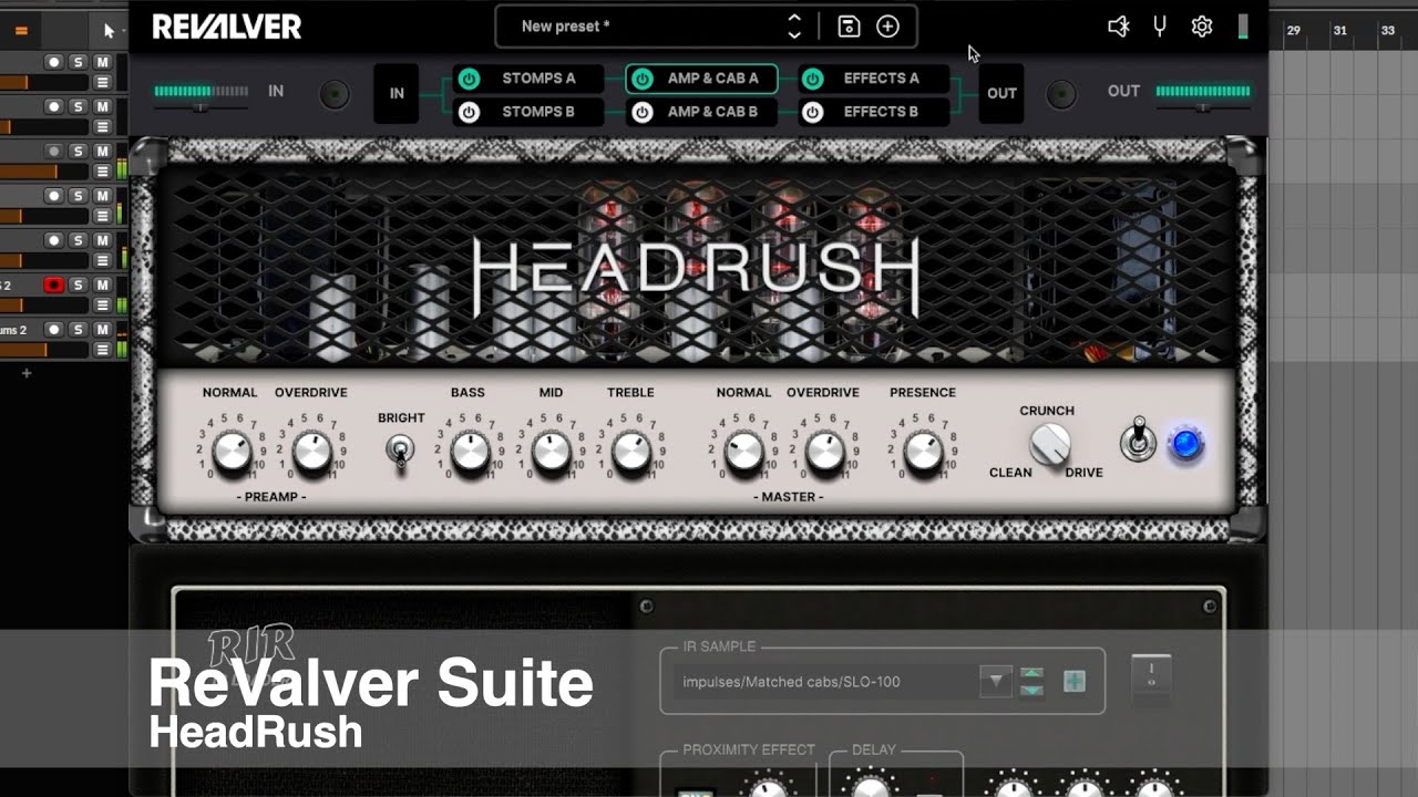 HeadRush - ReValver - Soldano SLO-100 - Demo Song