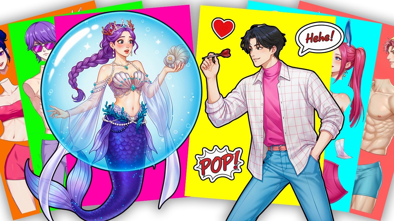 [🎯paper diy🎯] Hehe! Target locked 😈 HUNTRIX RUMI x SAJABOYS JINU | KPOP DEMON HUNTERS Sticker Book