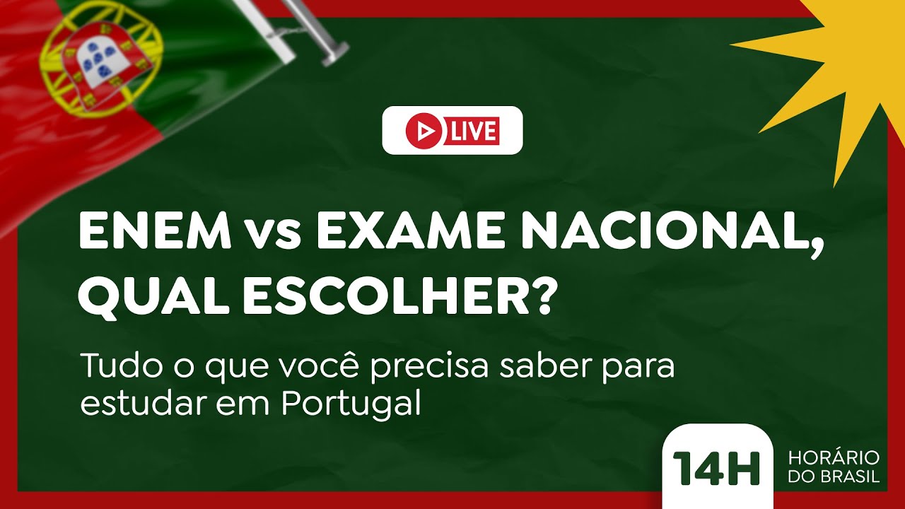 ENEM ou Exame Nacional: Qual a melhor forma de entrar em Portugal?