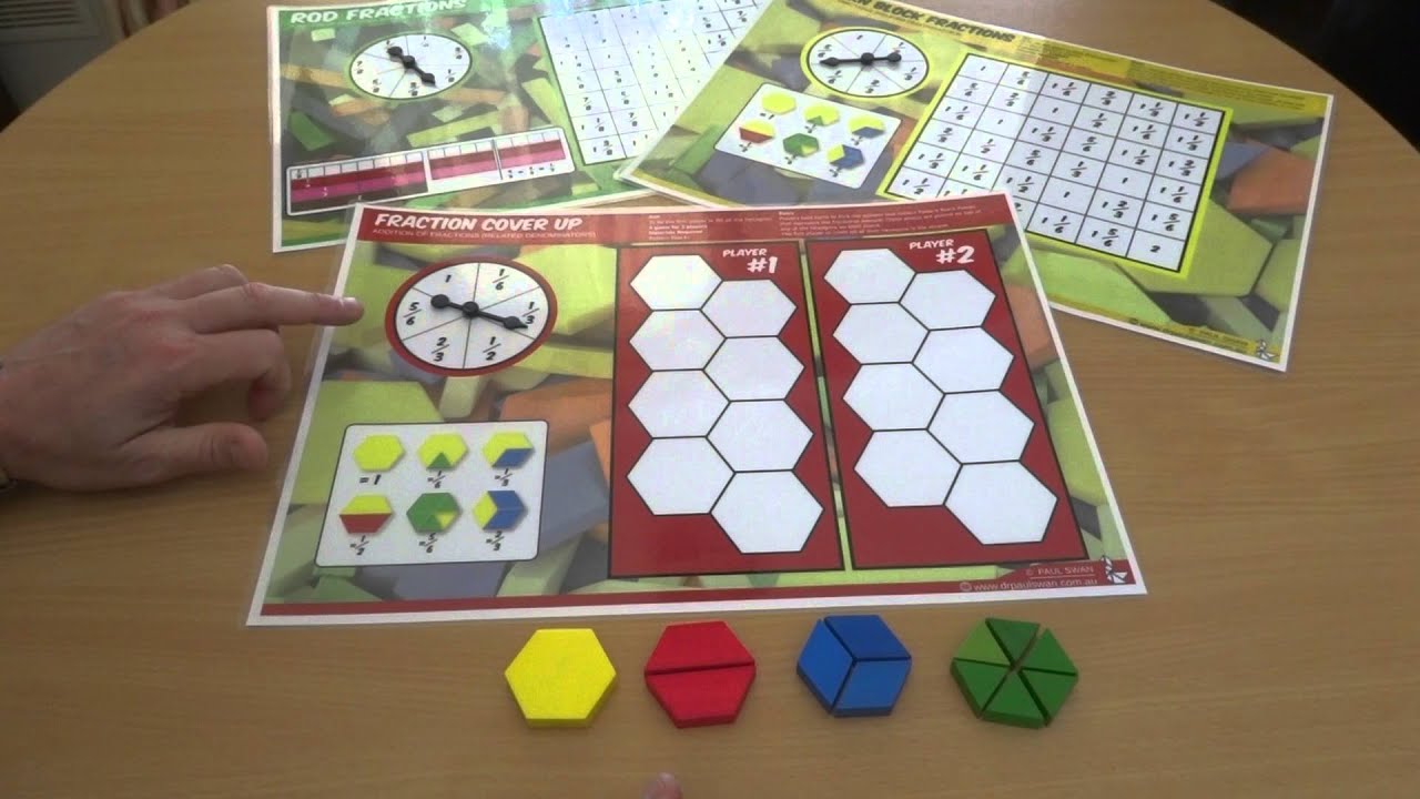 Fraction Games Set [Paul Swan Games]