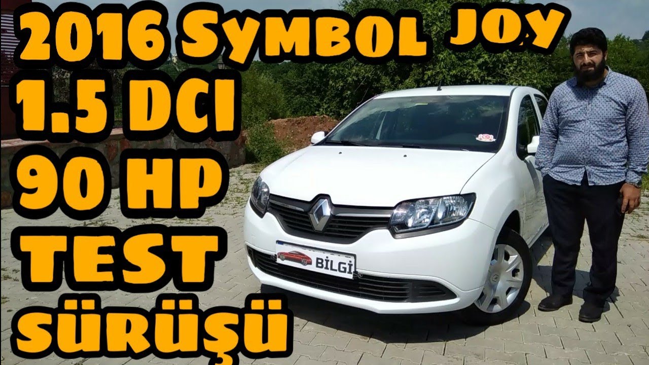 Renault Symbol Test Sürüşü 2016 1.5 dCi 90 hp Joy | Oto Bilgi
