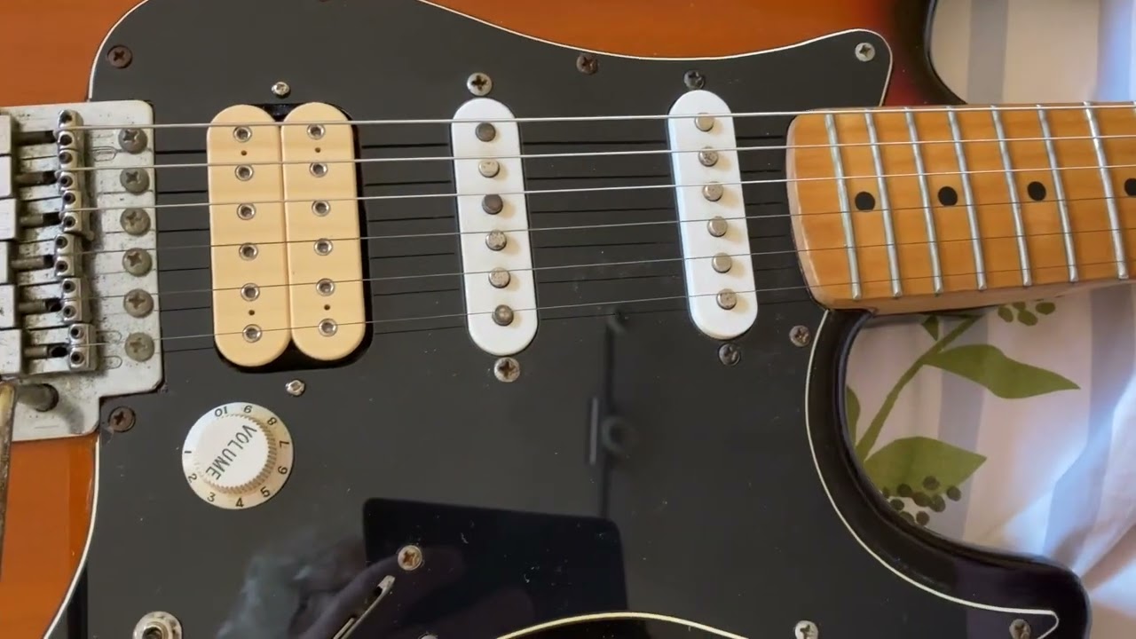 Zamiana singla na humbucker