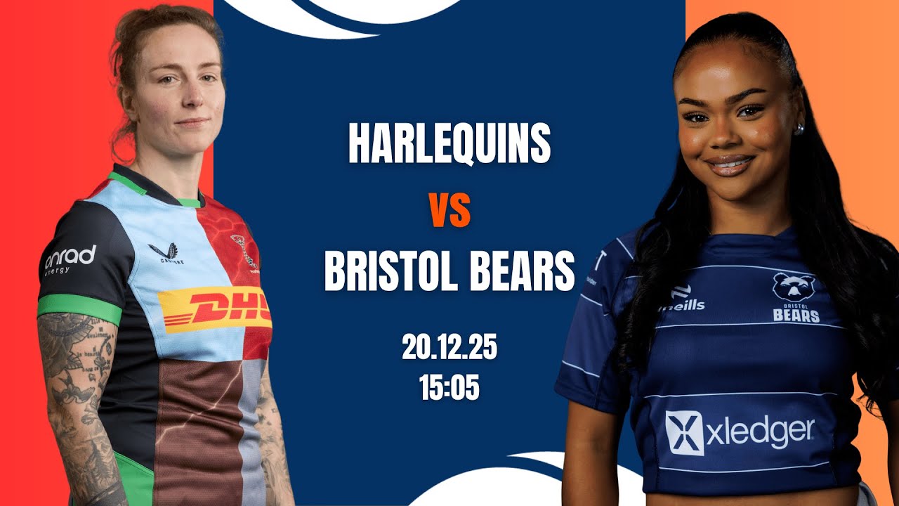 LIVE Premiership Women's Rugby | Harlequins v Bristol Bears