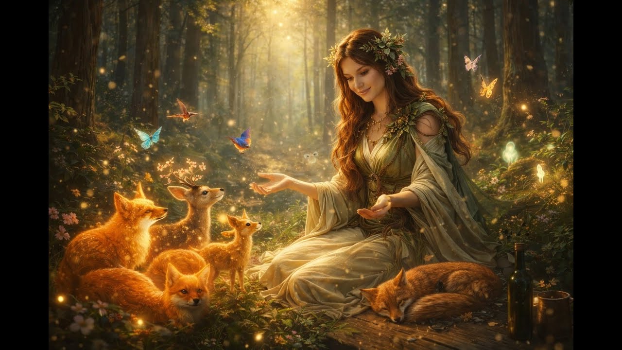 DRUID | Dungeons & Dragons Role Music – Dreamy Forest & Nature Magic Ambient (1 Hour)