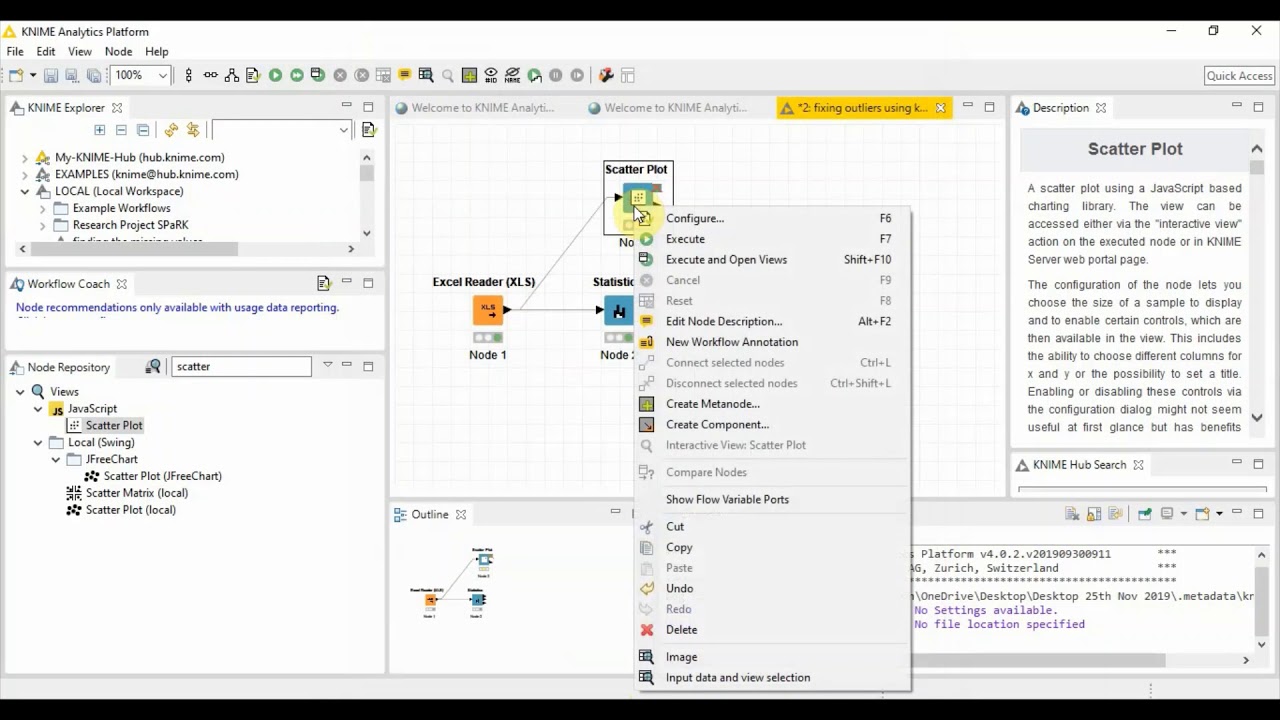 How to spot and remove outliers using Knowledge-based rule system? #analytics #knime #outliers