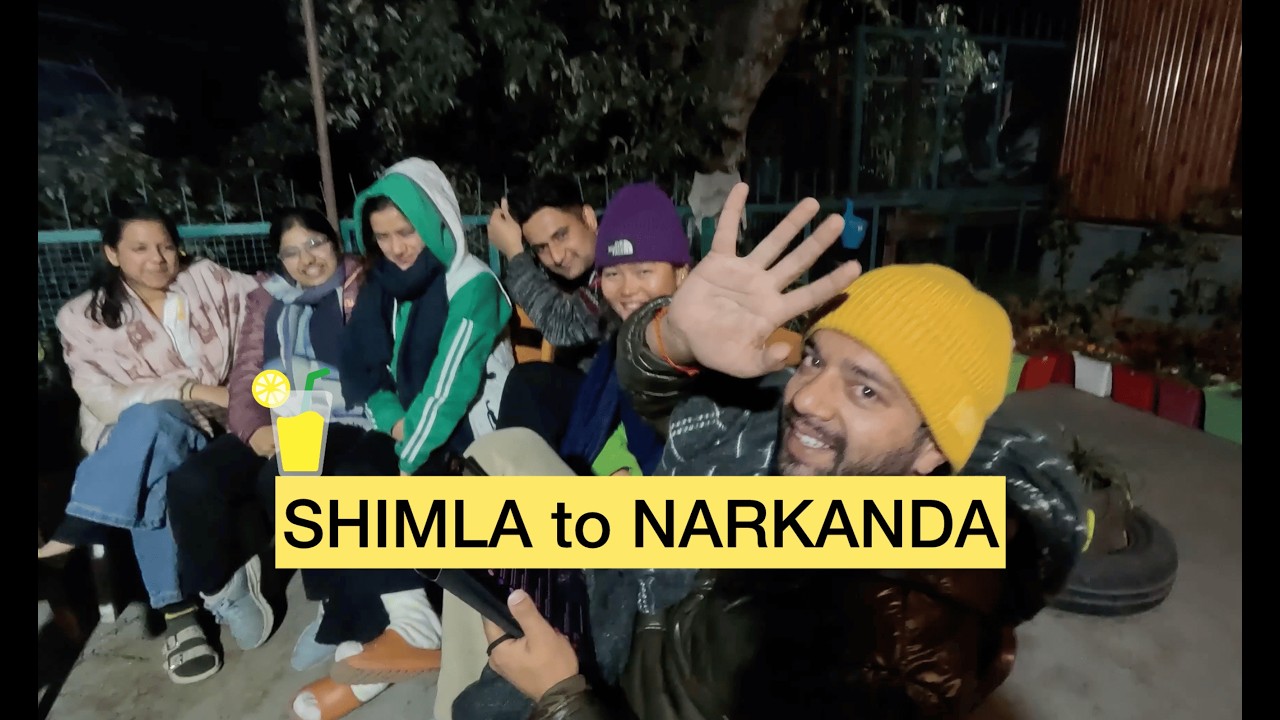 Shimla & Narkanda Solo Trip | A Soulful Journey into the Himalayas