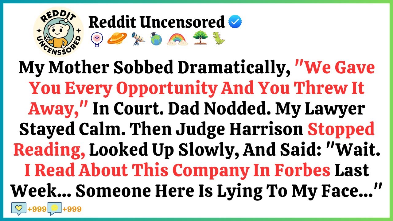 In the Court, My Parents Declared 