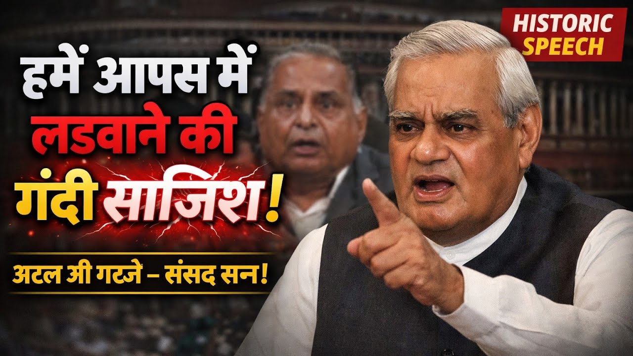 Atal ji EXPOSES Mulayam's Plan to Create Rift Between Us and Advani in Parliament 