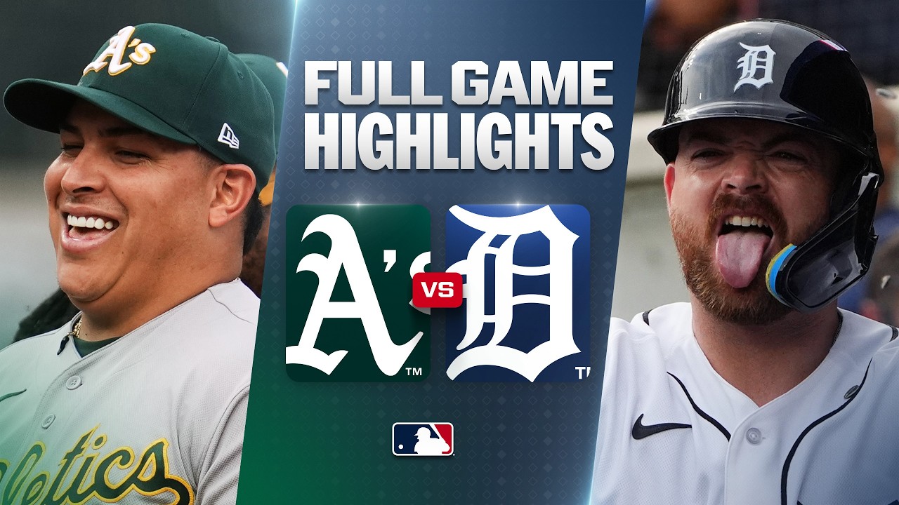 ATHLETICS vs. TIGERS: Official Full Game Highlights (July 9) | 2026 MLB Season
