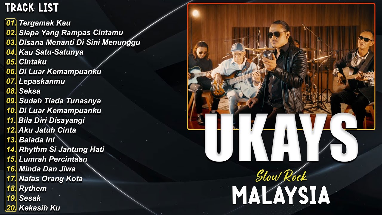 💔 Ukays Slow Rock & Rock Kapak Hits | Lagu Legendaris Malaysia