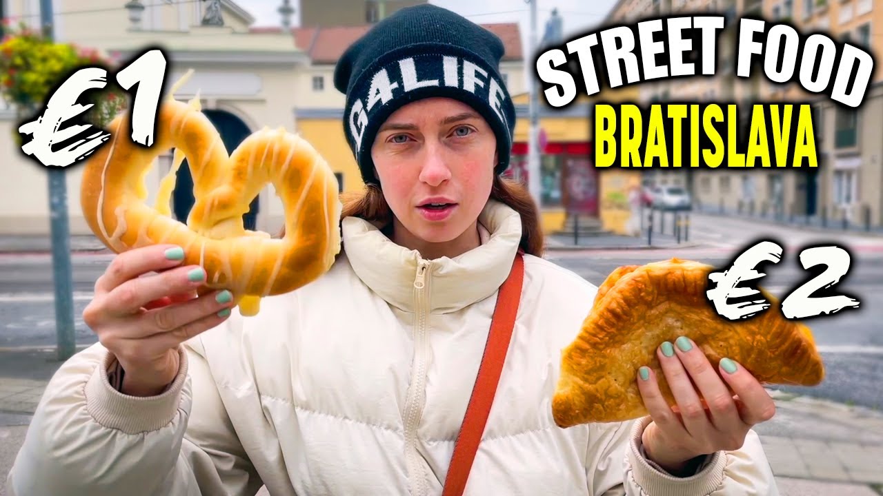 COSA COMPRIAMO CON €1 in Slovacchia 🇸🇰 in cerca di cibo economico!