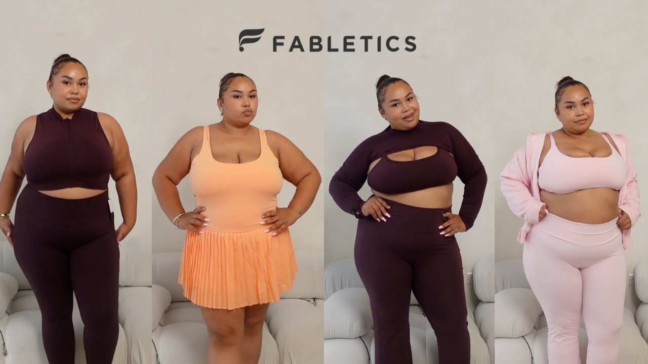 FABLETICS PLUS SIZE TRY-ON HAUL | ARE THEY WORTH IT?  | GYM WEAR