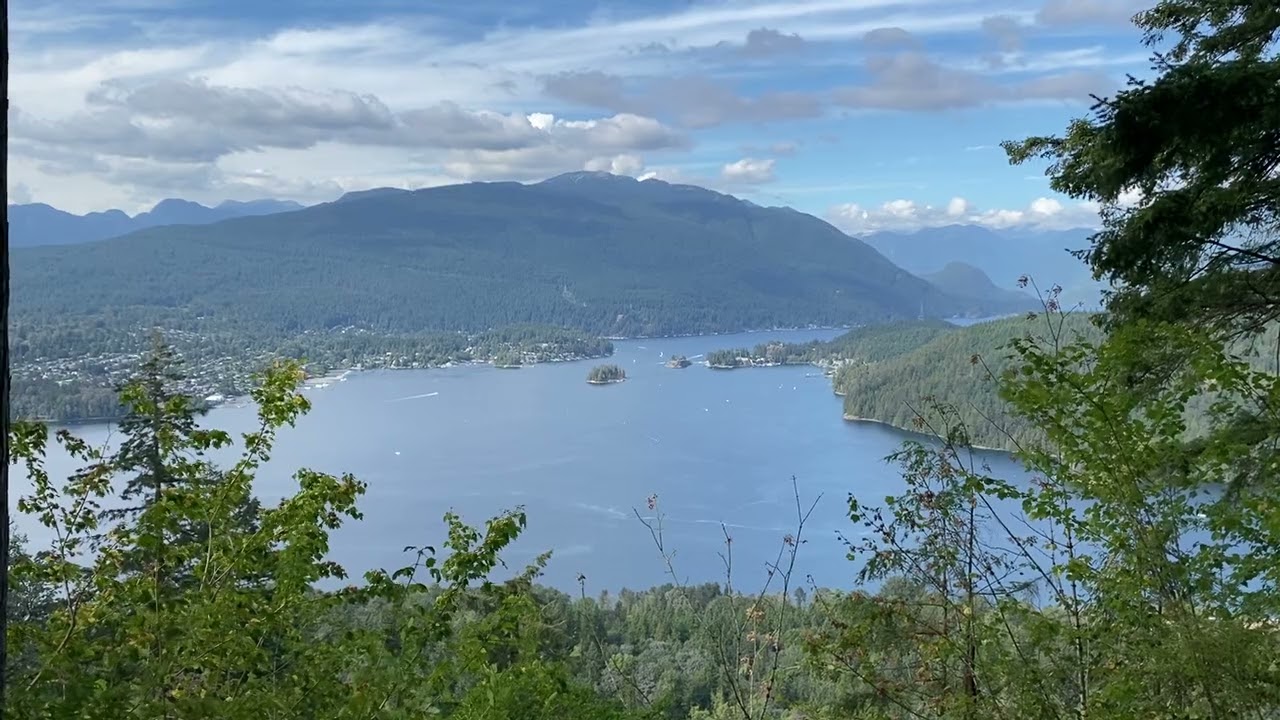 Burnaby mountain park, Deep cove view