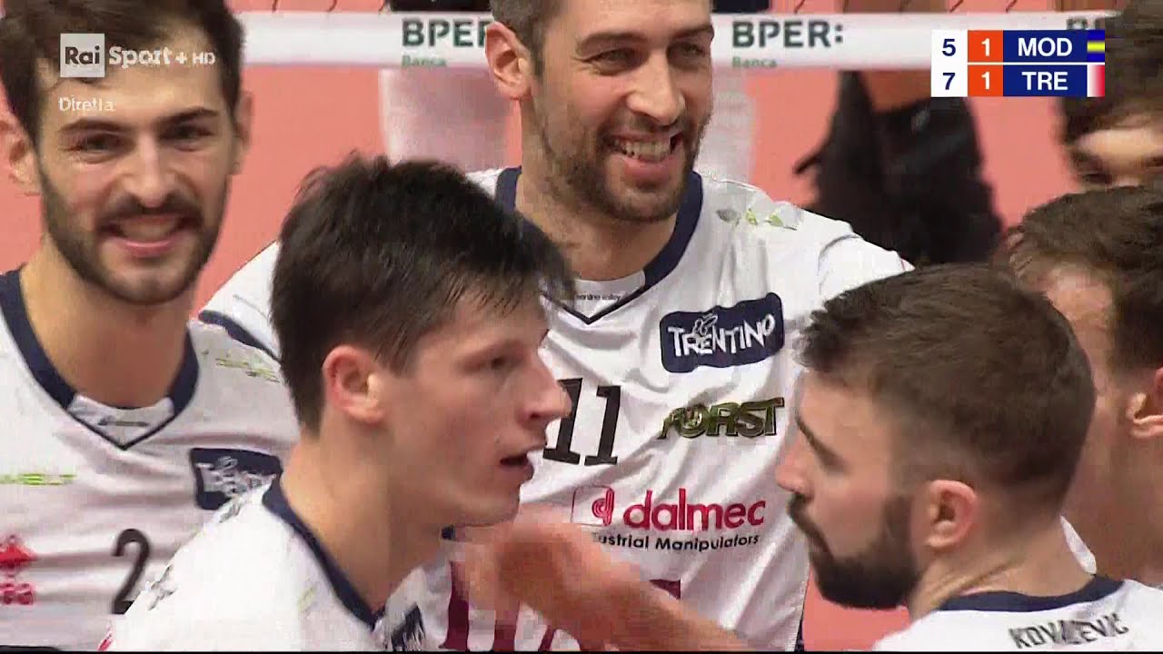 20191124 Pallavolo Maschile  SuperLega Credem Banca   8a giornata di andata Modena Trento 02