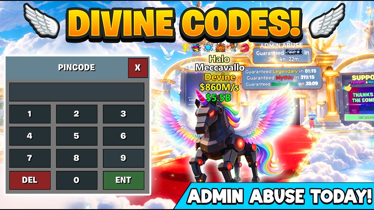 NEW *DIVINE* Secret Codes Update in Fortnite Steal The Brainrot New Divine Event! (New Secret Codes)