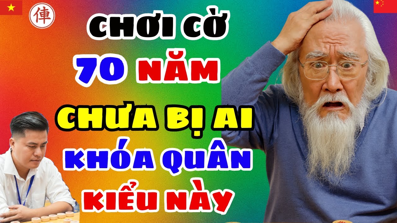[cờ tướng] Khai cuộc quái lạ dùng tướng khóa quân ác nhất thế kỉ không thể bỏ qua
