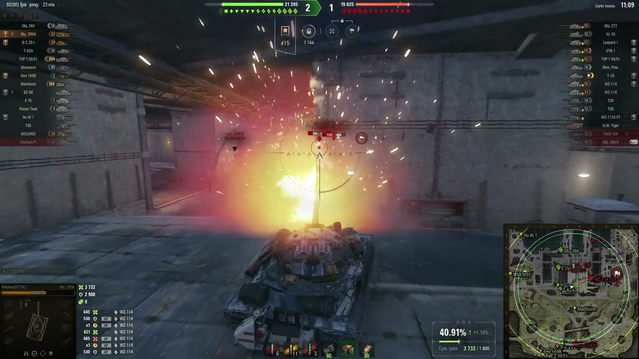 Operation Chimera - Union 15 with honors - Obj 705A