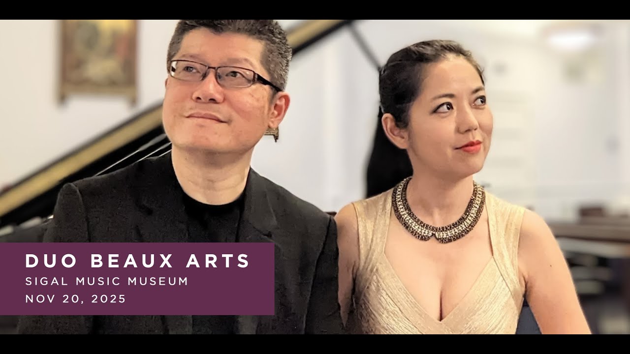 The Nutcracker Suite for Piano Four Hands - Duo Beaux Arts at Sigal Music Museum