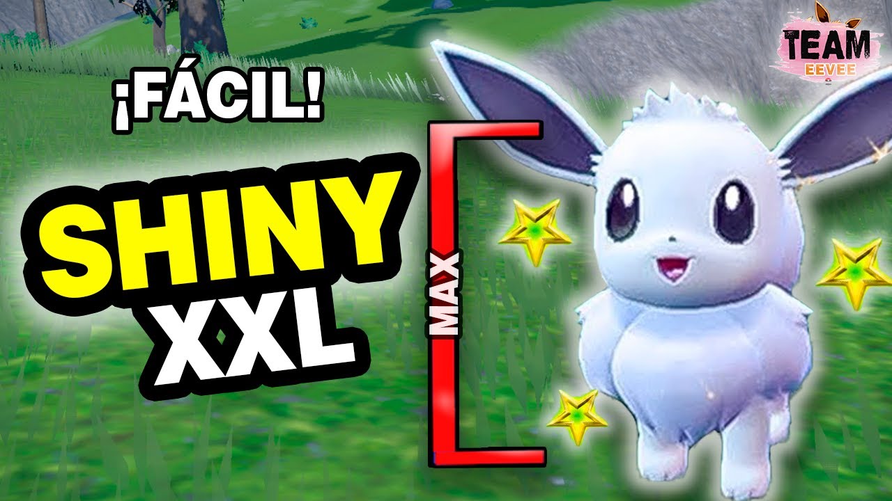 ✨ &iexcl;&iexcl;C&oacute;mo FORZAR un EEVEE SHINY XXL en Pok&eacute;mon Escarlata y P&uacute;rpura!! (M&eacute;todo Exclusivo)