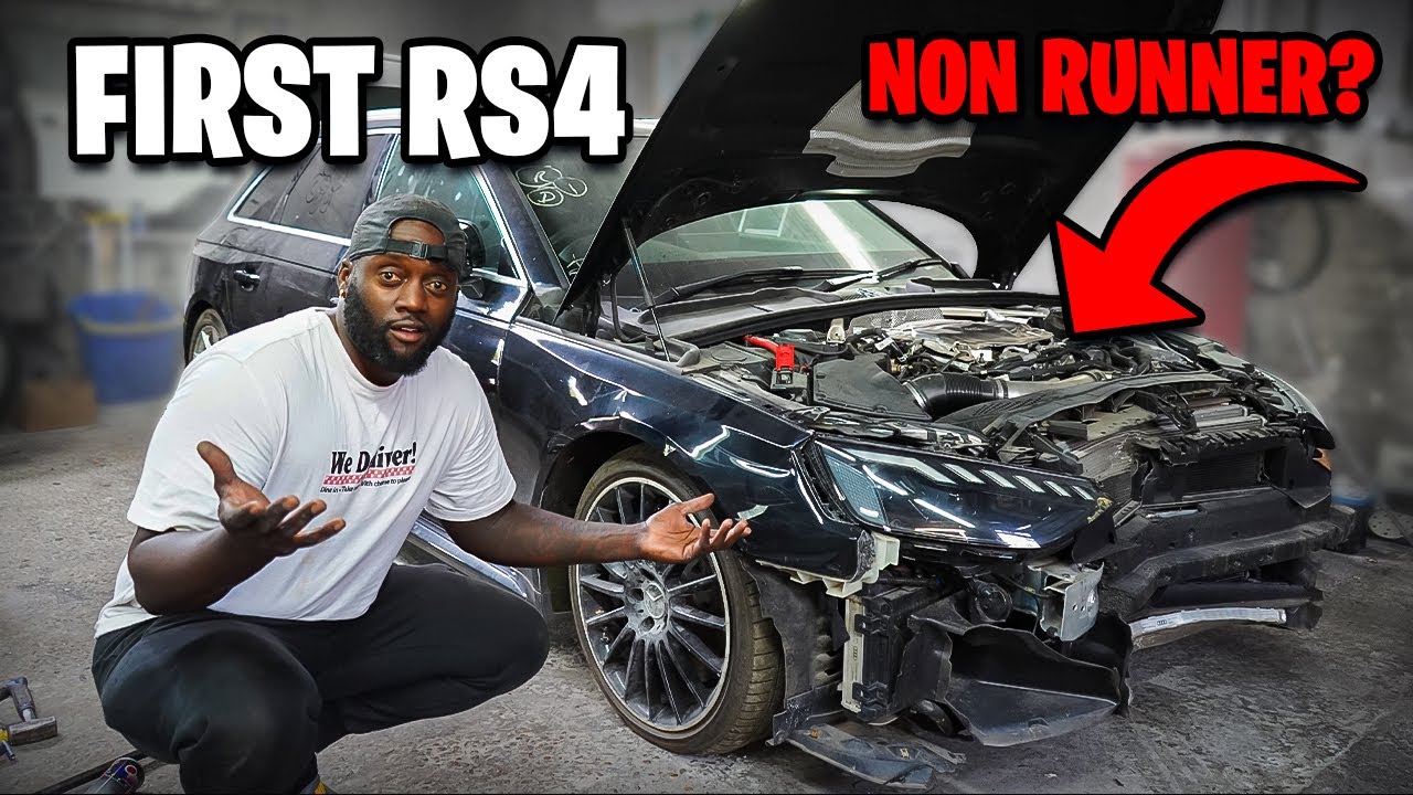 Rebuilding a Wrecked 2020 AUDI RS4 | DAMAGE BREAKDOWN PART - 1