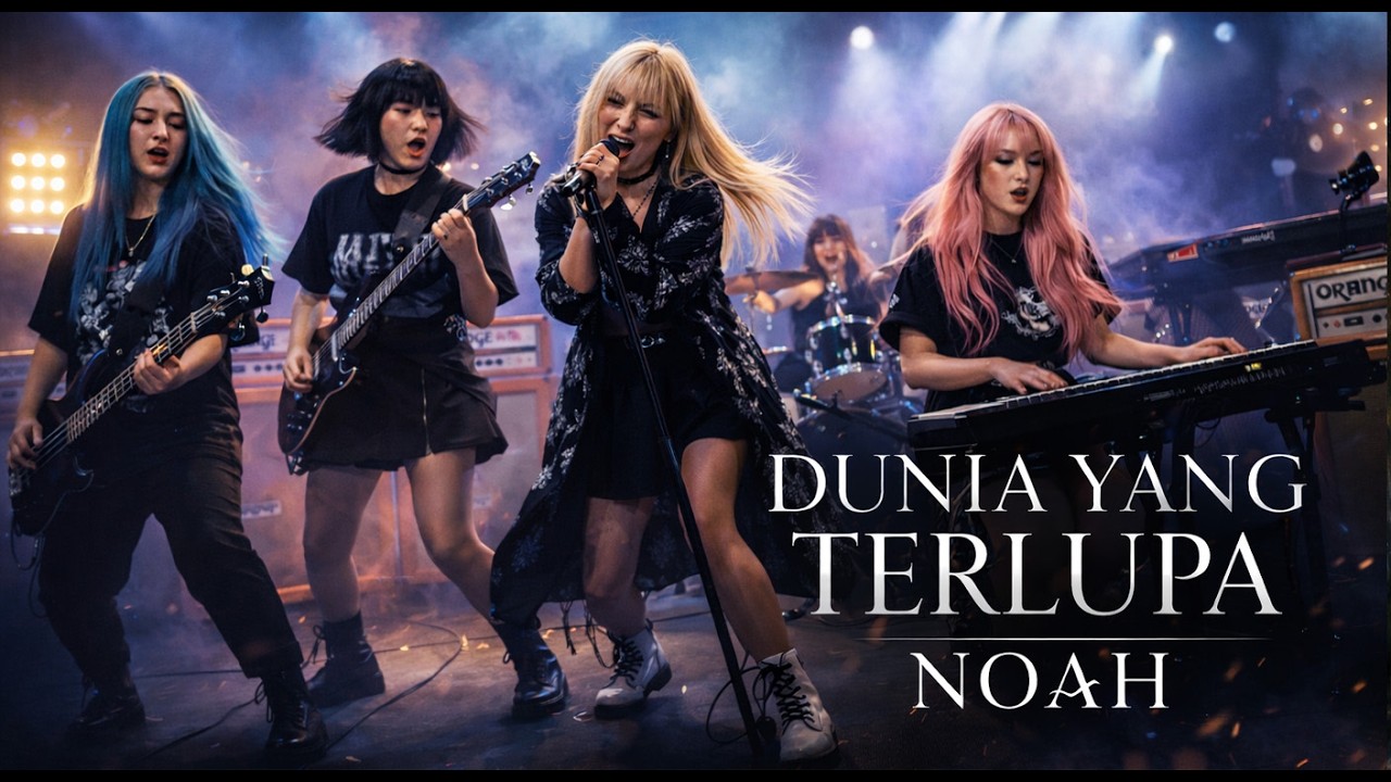 DUNIA YANG TERLUPA - NOAH | Female Cover Progressive Rock By JV MUSIK