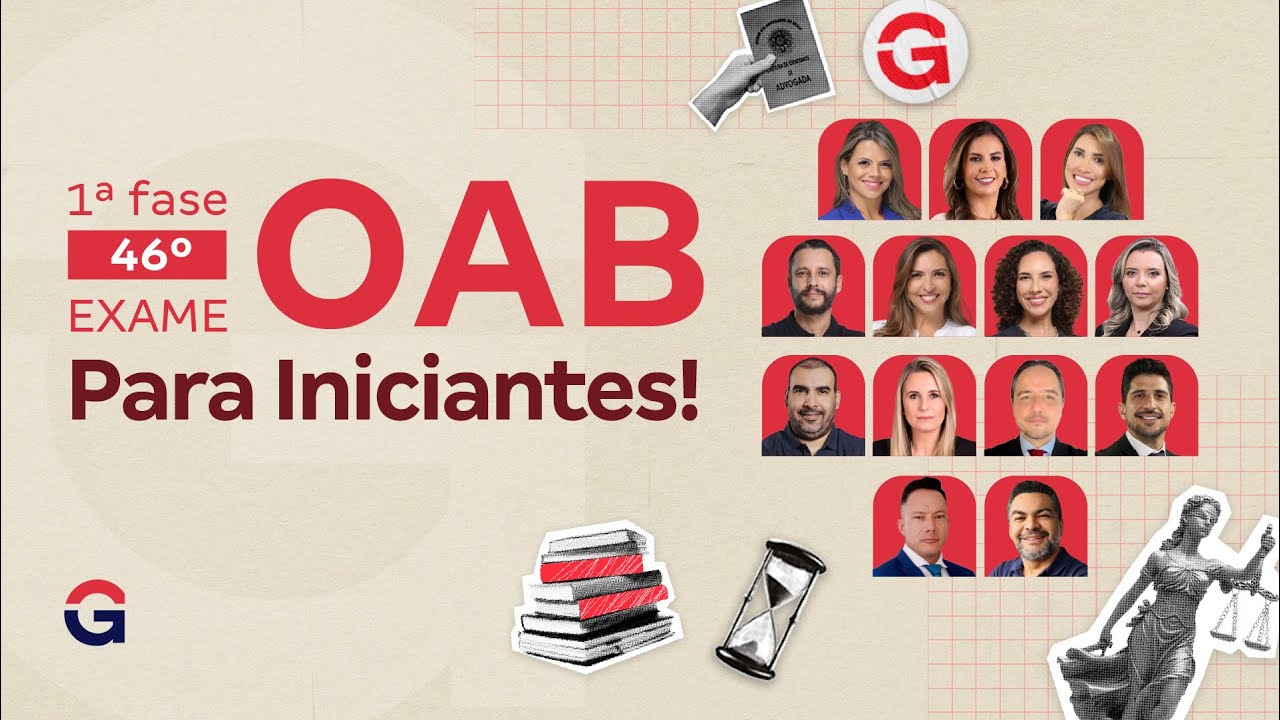 1ª fase do 46º Exame da OAB | Maratona Começando do Zero