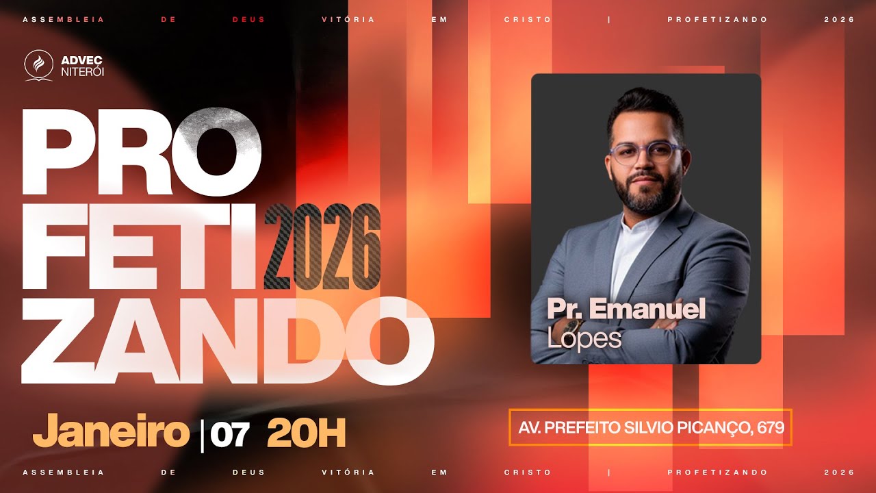 Profetizando 2026 - Pr. Emanuel Lopes| 07/01/2026