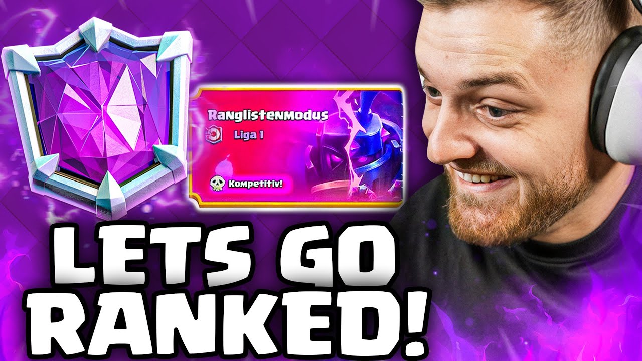 👑🔥ERSTE mal RANKED für ULTIMATIVER Champion zocken! - Clash Royale P2W Account Ranked!