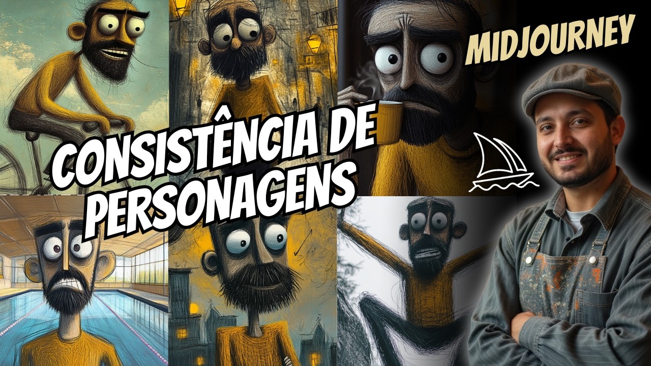 Como criar personagens consistentes no Midjourney