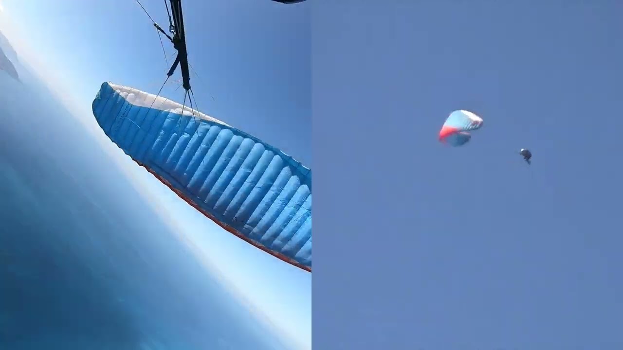 Paragliding nose down spiral #paragliding #ölüdeniz #paraglidingvideo #paraglidinglove