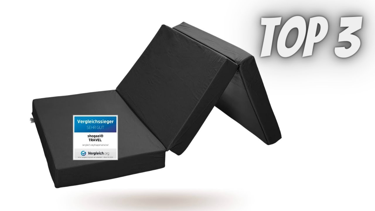 Meilleur Matelas Pliable de 2022 (TOP 3)