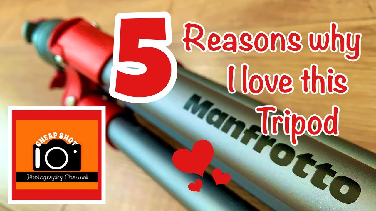 Manfrotto Compact Light -  5 Reasons why I love this Tripod