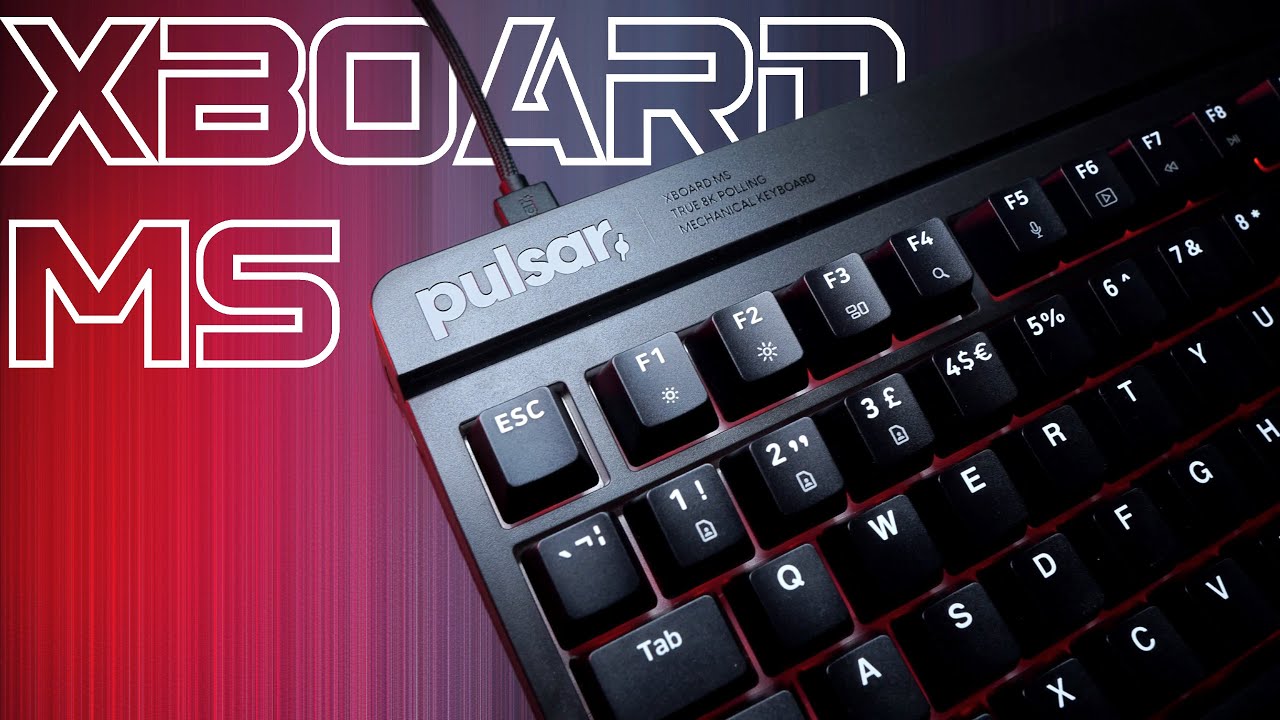 The Best Keyboard for Work and Gaming? Pulsar XBOARD MS Review