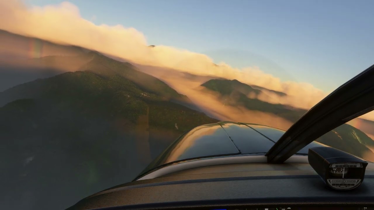 C208 Landing @ Bambui Airstrip, Papua New Guinea