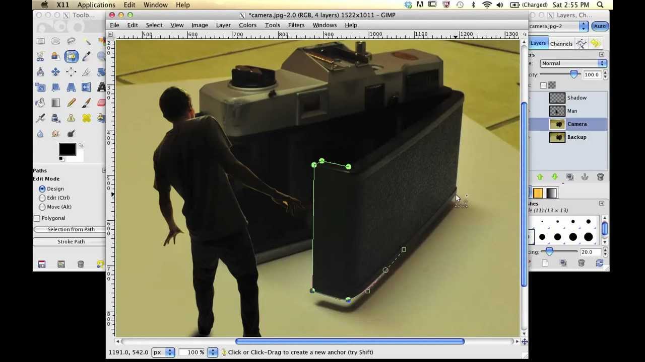Creating a basic composite image