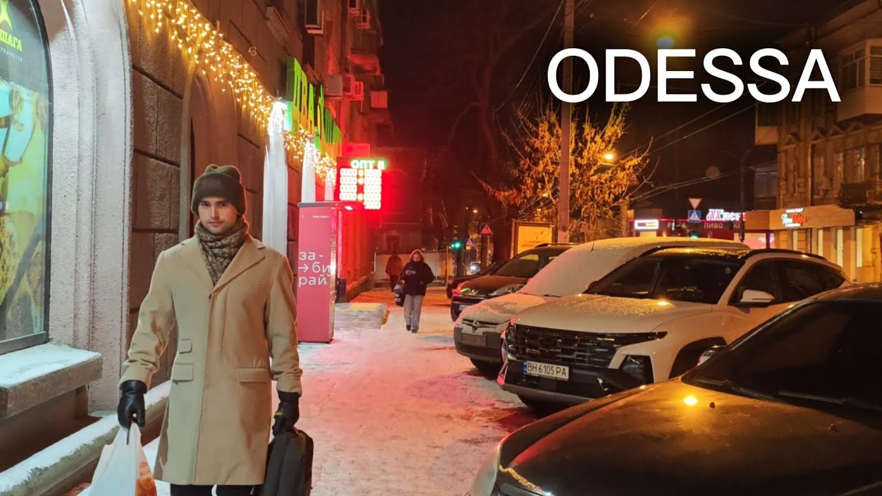 Evening Walk Along Kanatna Street, Odesa 🇺🇦 | Calm City Walk 4K