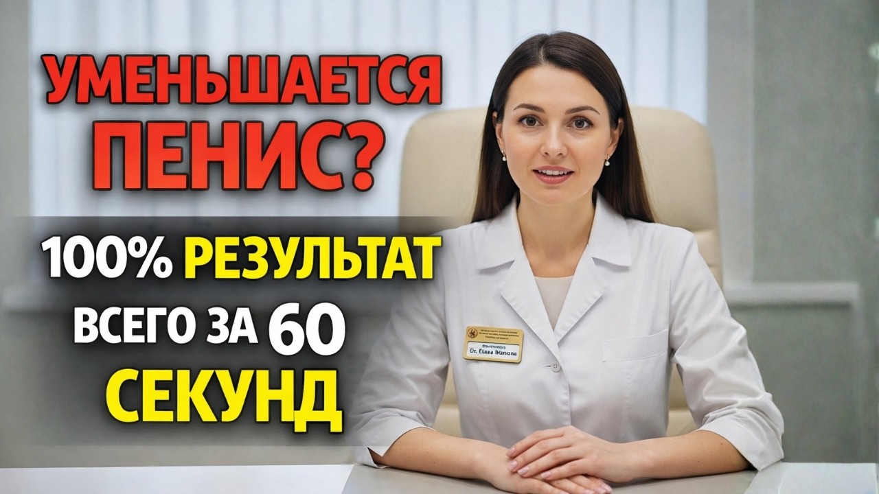 Пенис Уменьшается? Один Простой продукт, чтобы Всё Вернуть!