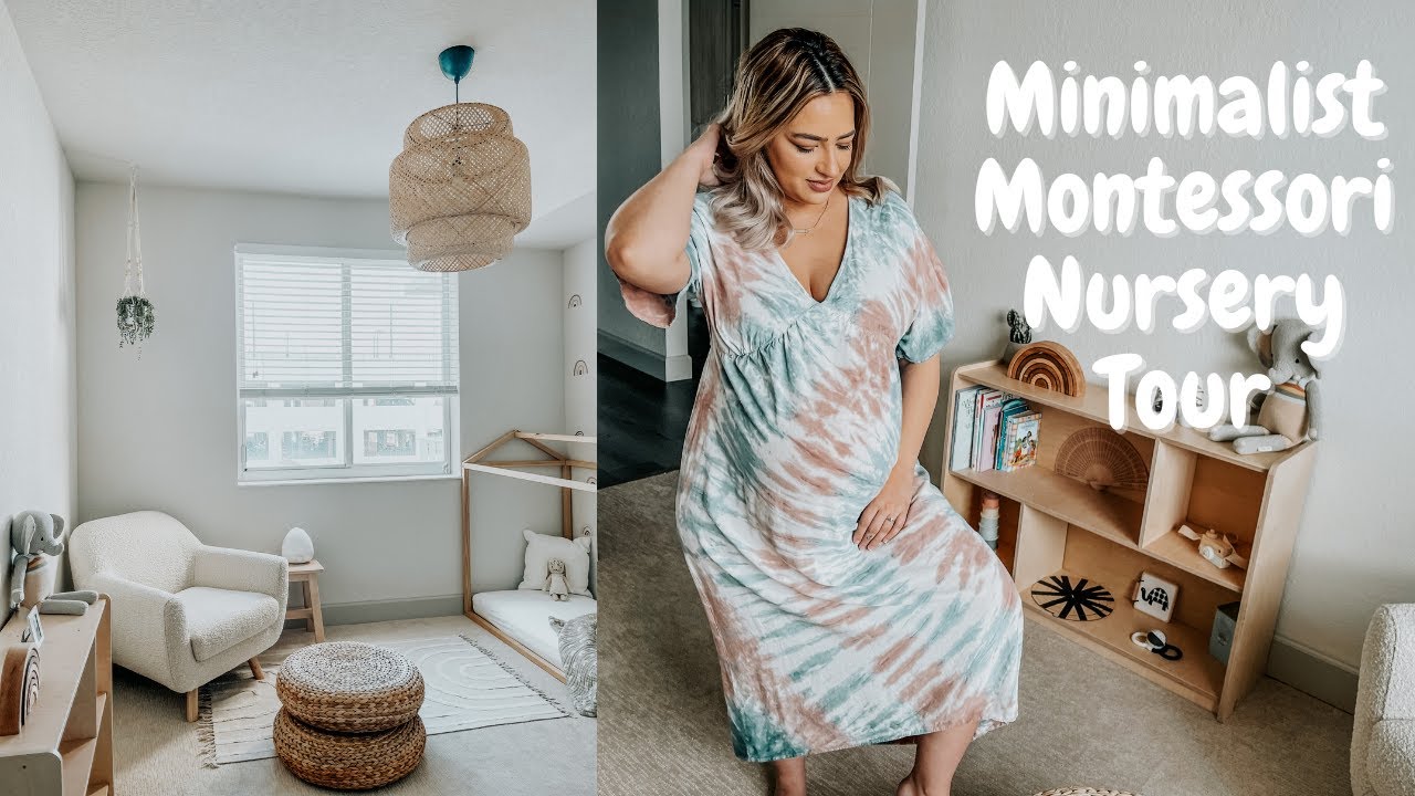 Minimalist Montessori Nursery Tour