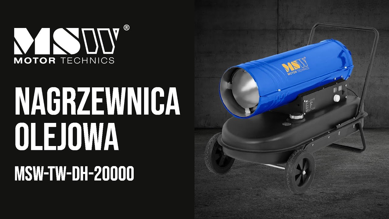 Nagrzewnica olejowa MSW Motor Technics MSW-TW-DH-20000 | Prezentacja produktu 10060850
