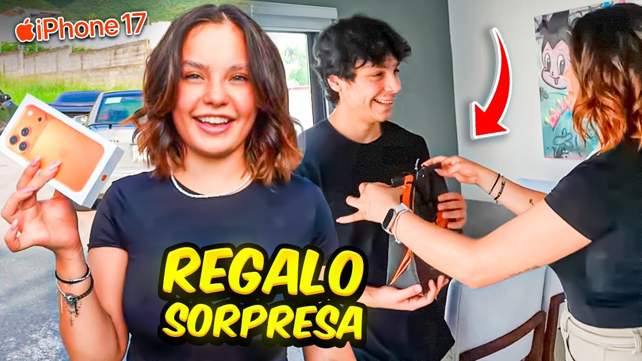 LE REGALO EL IPHONE 17 PRO NARANJA A YAIR17 PORQUE EL SUYO YA ESTÁ ROTO - Barbie Pvm