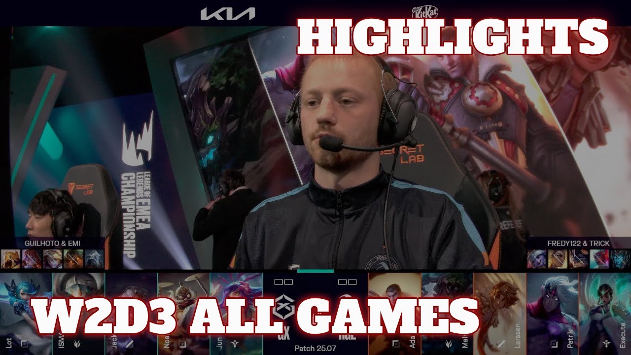 LEC Spring 2025 W2D3 - All Games Highlights | Full Day Week 2 Day 3 LEC Spring  2025