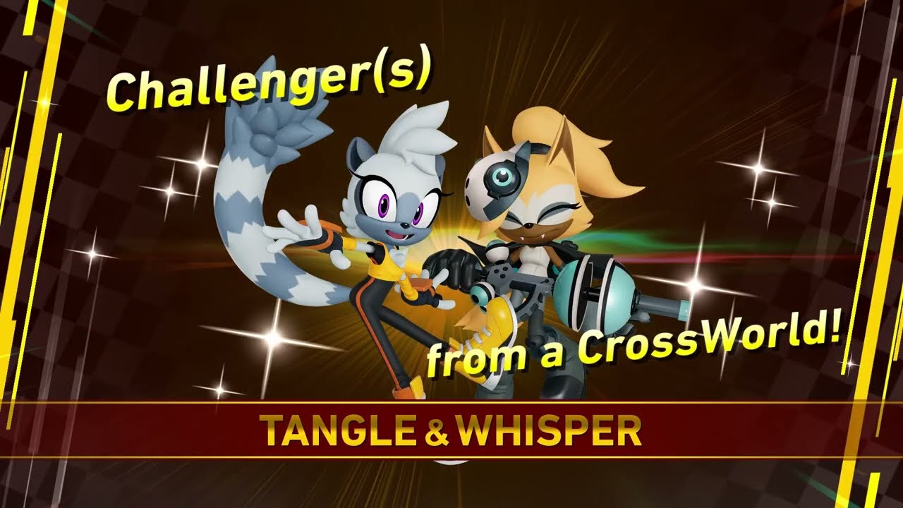 Sonic Racing Crossworlds Tangle & Whisper Festival gameplay