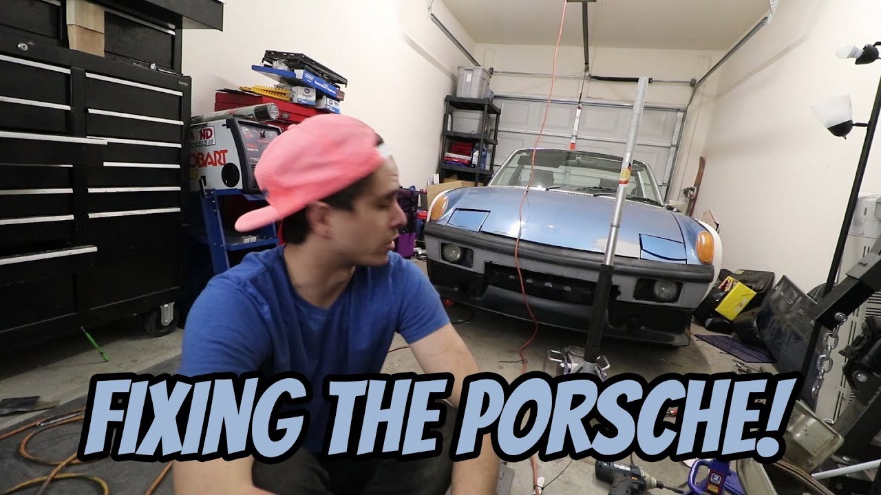The Porsche 914 has the WEIRDEST rear brakes!