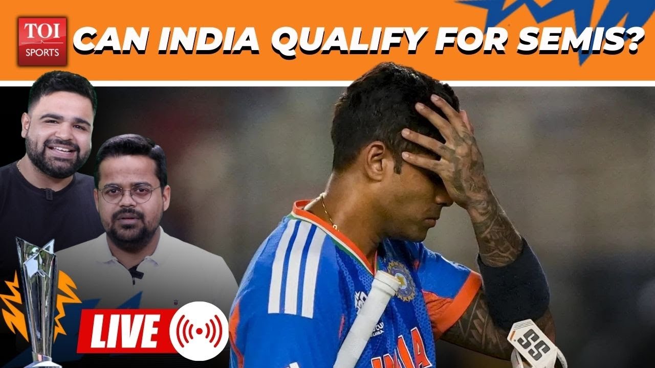 LIVE: India in deep trouble after Ahmedabad humiliation - out of T20 World Cup?