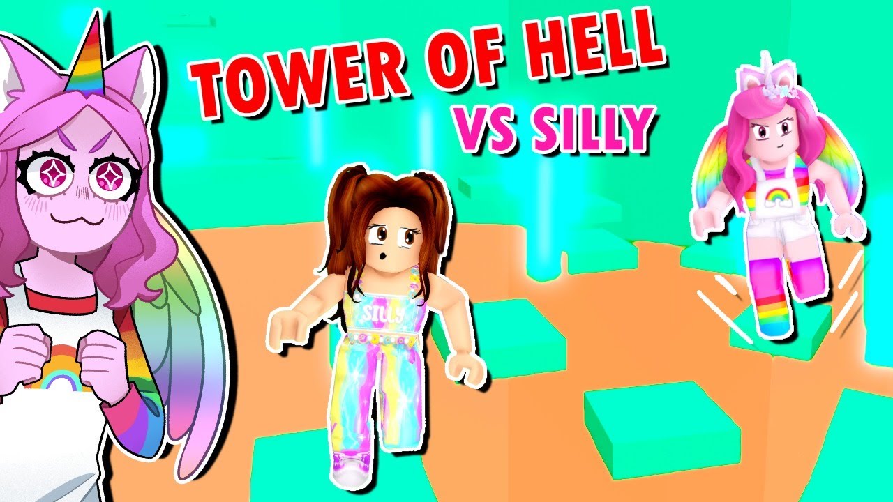 SUNNY VS SILLY Tower Of Hell !! (Roblox)