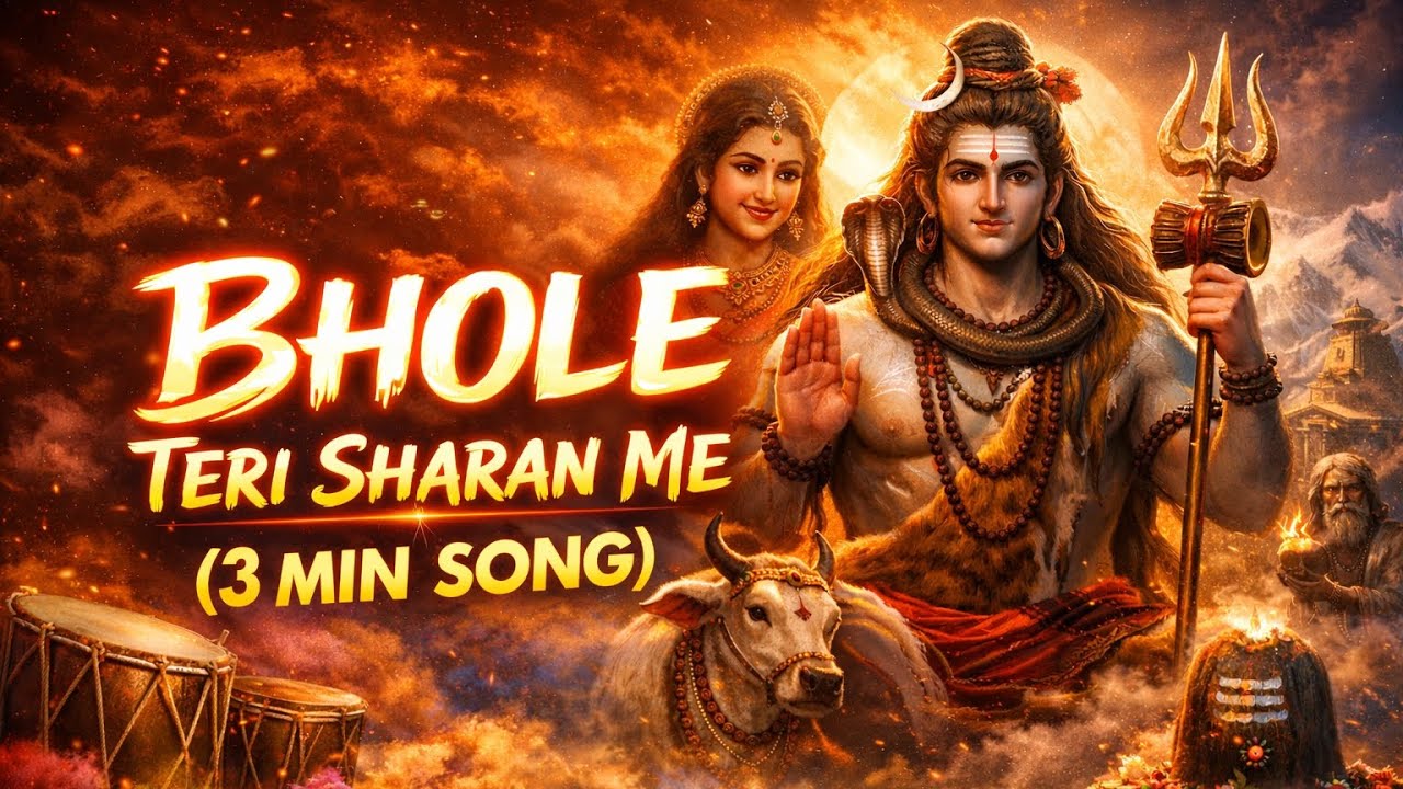 🕉️Bhole baba ka bhajan | BHOLE TERI SHARAN ME | Latest Shiv Bhajan 2026 | Har Har Mahadev 🔱