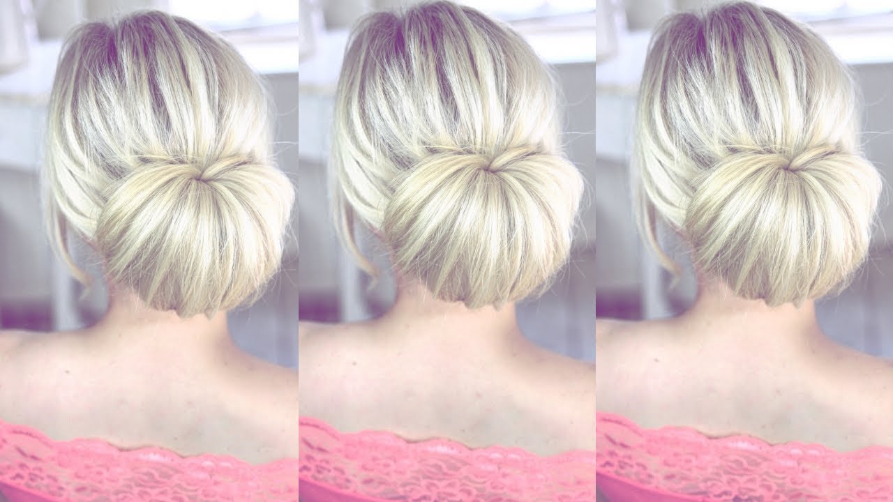 Super EASY Bun Style by SweetHearts Hair